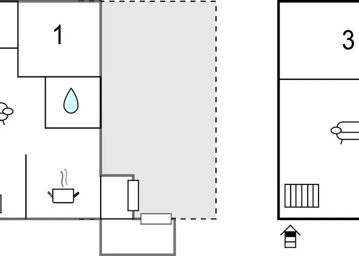 Amazing In Harboore With Kitchen Harboør